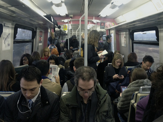 riders on the tube