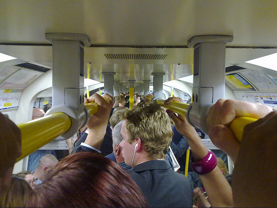 summer day london tube
